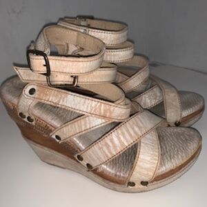 Bed Stu "Juliana" Platform Wedge Sandals